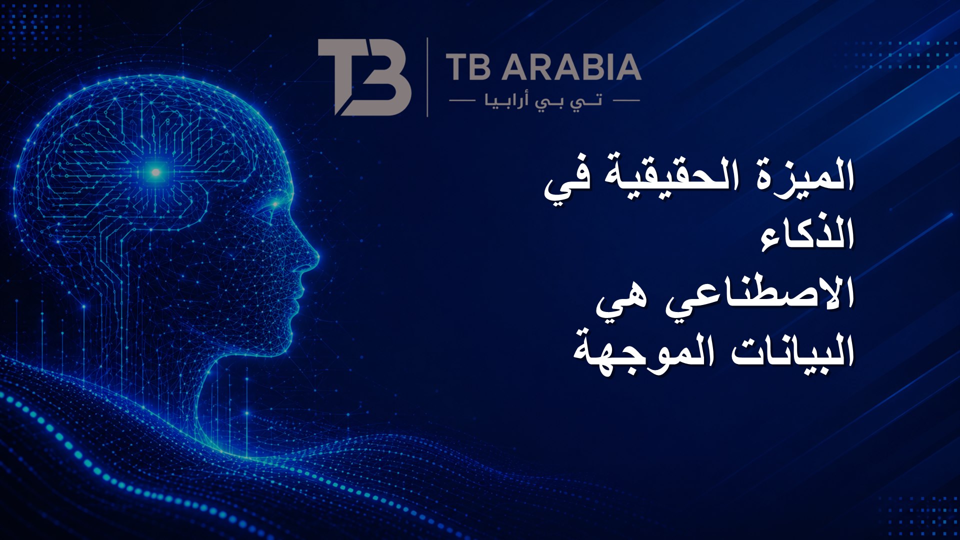 الميزة الحقيقية في الذكاء الاصطناعي هي البيانات الموجهة
