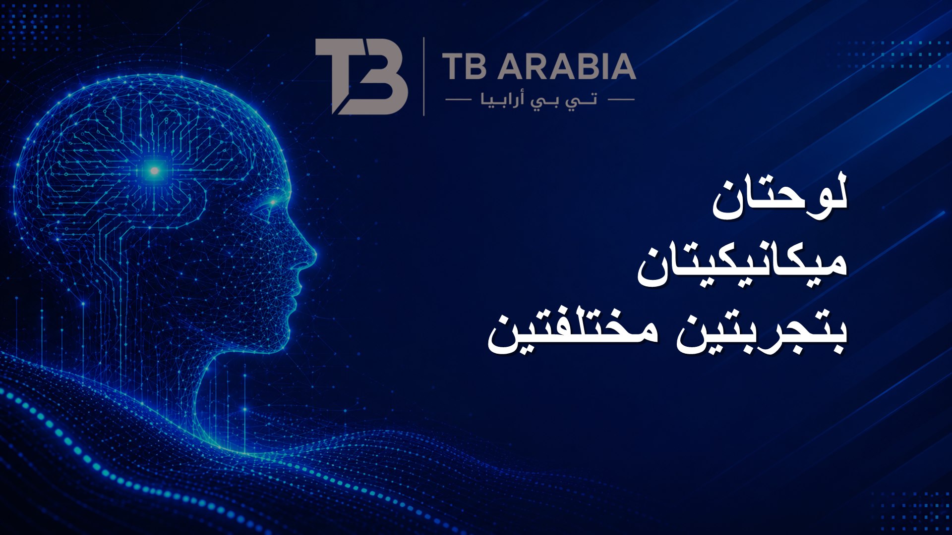 لوحتان ميكانيكيتان بتجربتين مختلفتين