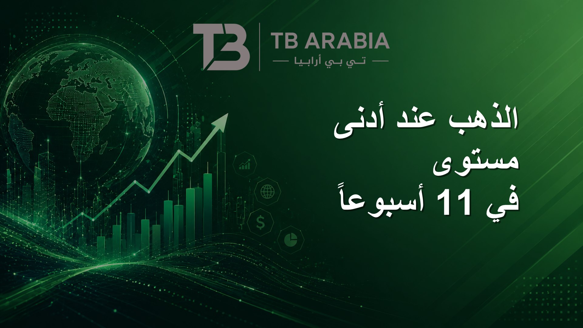 الذهب عند أدنى مستوى في 11 أسبوعاً